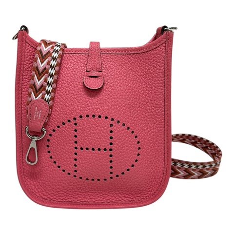 Hermès Evelyne 16 T/C CK8W Rose Azalea 玫瑰杜鵑
