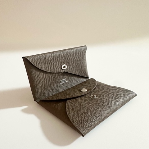 愛馬仕 Hermes Calvi Duo Epsom 卡夾 零錢包