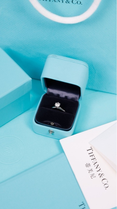 蒂芙尼Tiffany & CoSetting系列铂金经典六爪钻戒