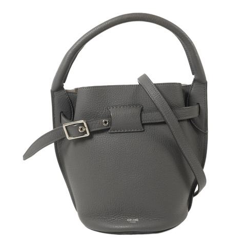 CELINE 牛皮皮革Nano Bucket手挽肩背兩用袋