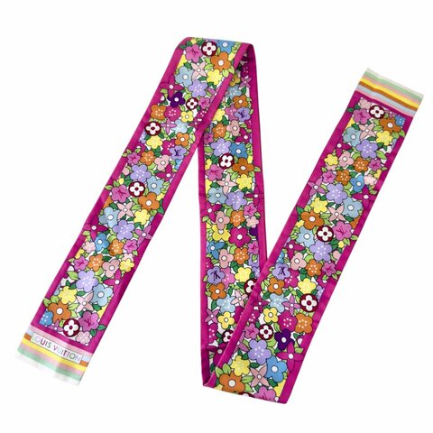 LOUIS VUITTON Bandeau 幼絲巾