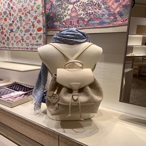 Louis Vuitton Montsouris BB Monogram Empreinte 後背包