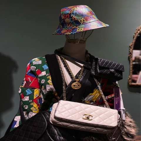 Gucci Gucci GG Multicolor 彩色老花帆布漁夫帽 / 雙面可戴老花帽 購入約22000 甜🉐8888