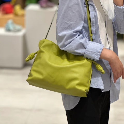 ✨Loewe羅意威｜Flamenco奇異果綠福袋包｜99新