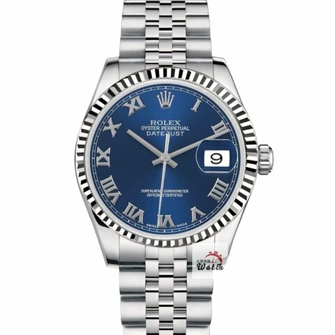 【大眾金時代】ROLEX 勞力士178274 Datejust 蠔式日誌 中型款 太陽圈 湛藍色羅馬面盤 錶徑31mm 自動上鍊 大眾金時代B1515