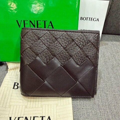 💎Han's house精品服飾💎BOTTEGA VENETA BV 編織 短夾 現貨 原價29600