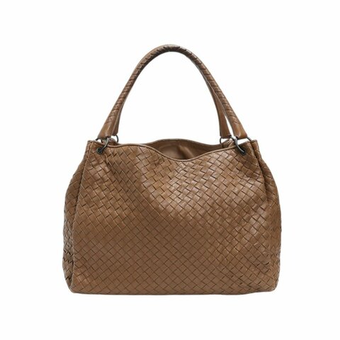 不議價 【9.0新 二手】  Bottega Veneta  Intrecciato 編織手提袋