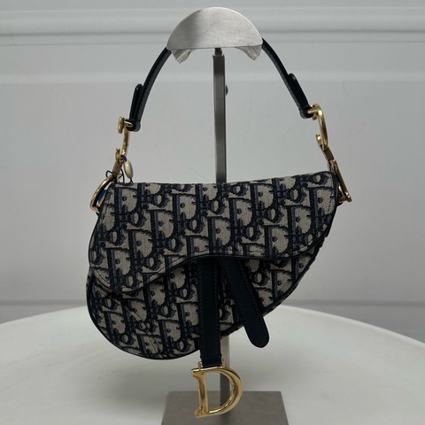 Dior/迪奧 老花馬鞍包小號