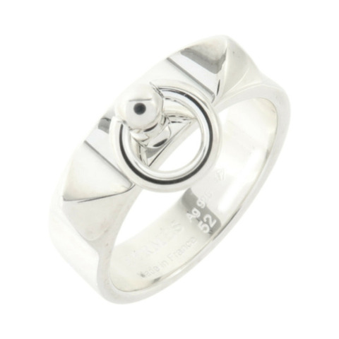 HERMES 925純銀Collier De Chien Ring戒指