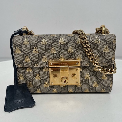 Gucci/古馳  小蜜蜂月光寶盒padlock