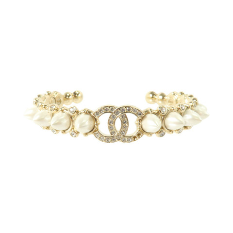 CHANEL 【激減優惠】金屬/PVC Bangle手鐲