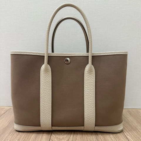 Hermès Garden Party 帆布 30