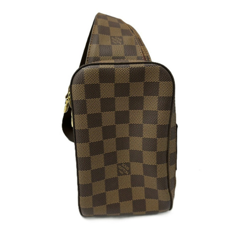 路易威登 Damier Geronimos N51194 斜背包/腰包 埃貝內棕色 男女款