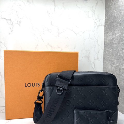 香緹國際精品 LV Duo 黑壓紋三合一 晶片款 1214