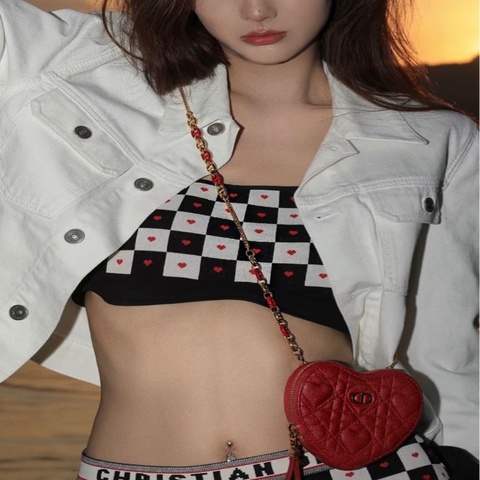 Dior 黛妃愛心小包