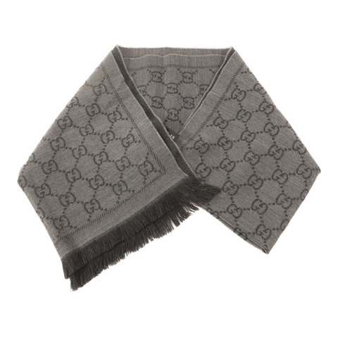 GUCCI 羊毛Scarf 48X180cm圍巾