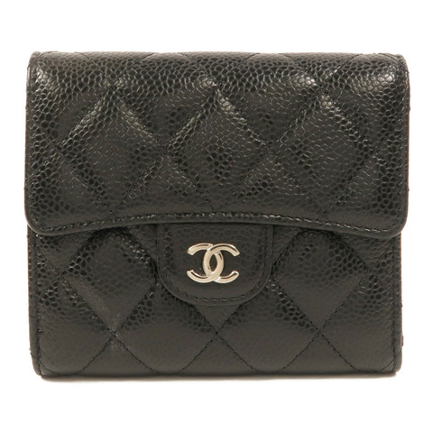 CHANEL 牛皮皮革Classic Small Flap Wallet錢包