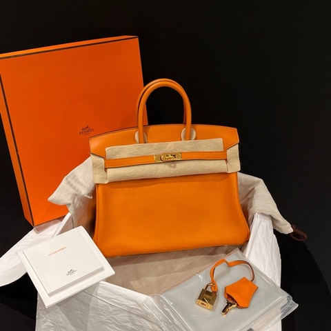【震撼撿漏價✨全網最低價】Hermes/愛馬仕 Birkin 25 經典成色 金扣
