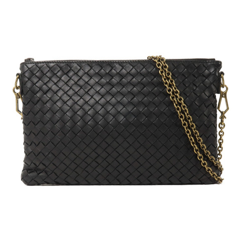 BOTTEGA VENETA 牛皮皮革Chain Shoulder鏈帶肩背袋