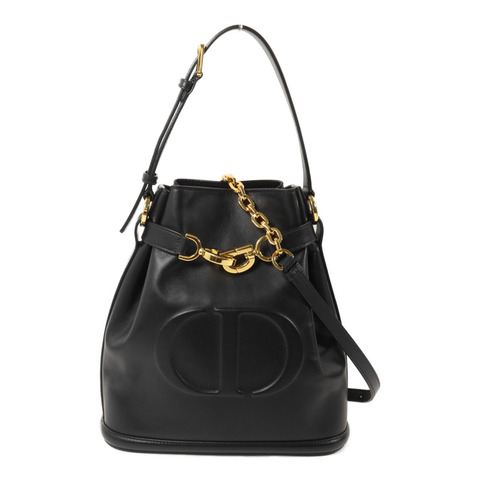 Dior 牛皮皮革C'est Dior Medium鏈帶手挽肩背兩用袋