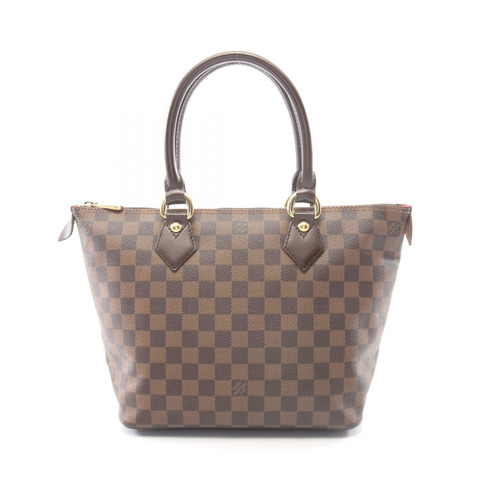 路易威登 Saleya PM 手提包 N51183 Damier 皮革 Ebene 二手女士