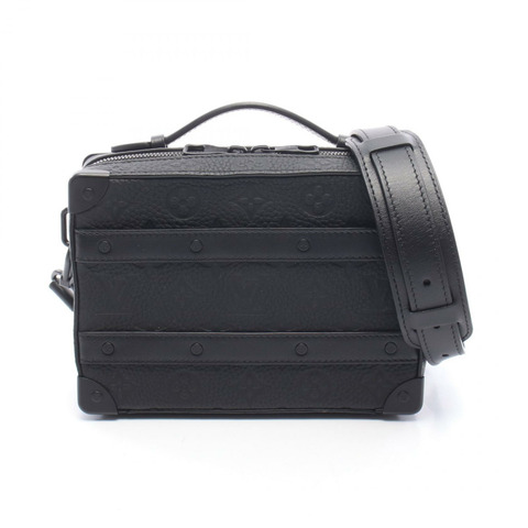 路易威登 Handle Soft Trunk 單肩背包 M59163 Monogram Taurillon 皮革