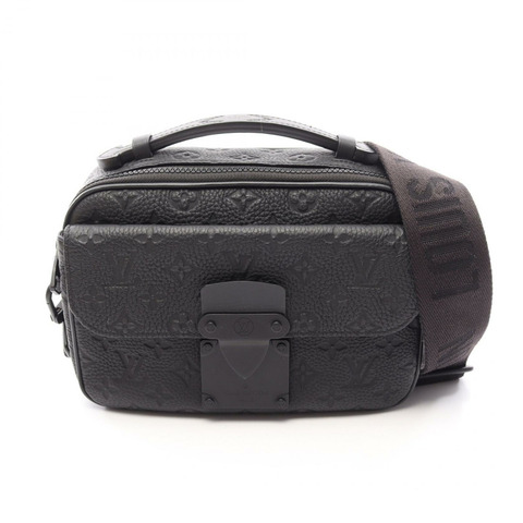 路易威登 S-Lock Messenger 斜背包 M58489 Monogram Taurillon 二手