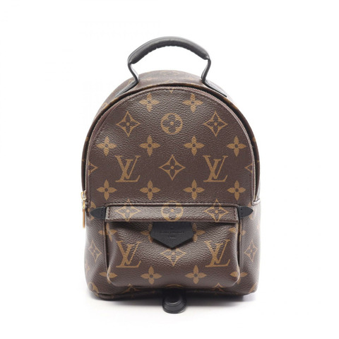 路易威登 Palm Springs 迷你雙肩包 M44873 Monogram 帆布皮革 二手 LV