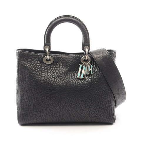 Christian Dior Diorissimo 中型斜背肩背包 小牛皮 BK 二手