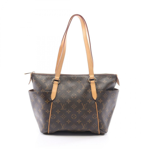 路易威登 Totally PM 手提單肩包 M56688 Monogram 皮革 棕色 二手