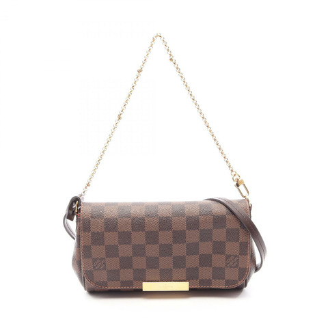 LOUIS VUITTON 最愛的 PM Cahin 斜背包手提包 N41276 Damier Ebene 帆布 LV