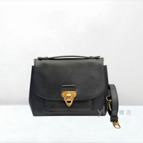 Y1083-LV EPI水波紋金釦下蓋手提肩背包 M53336