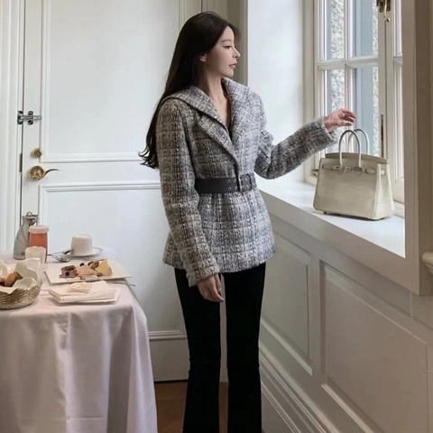 【全新閒置❤️上一任主人是女明星✨全網最低價】Chanel/香奈兒 18A漢堡系列彩色粗呢鬥篷外套 章子怡同款