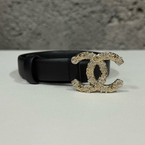 【震撼撿漏❤️✨全網最低價】Chanel/香奈兒 雙C水鑽腰帶