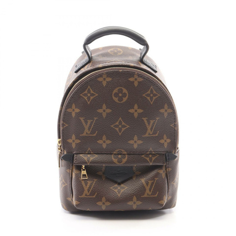 路易威登 Palm Springs 迷你雙肩包 M44873 Monogram 棕色皮革