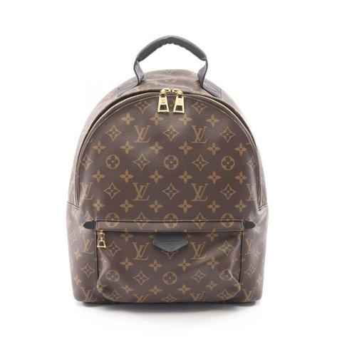 路易威登 Palm Springs 雙肩包 MM 款 M44874 Monogram 棕色皮革