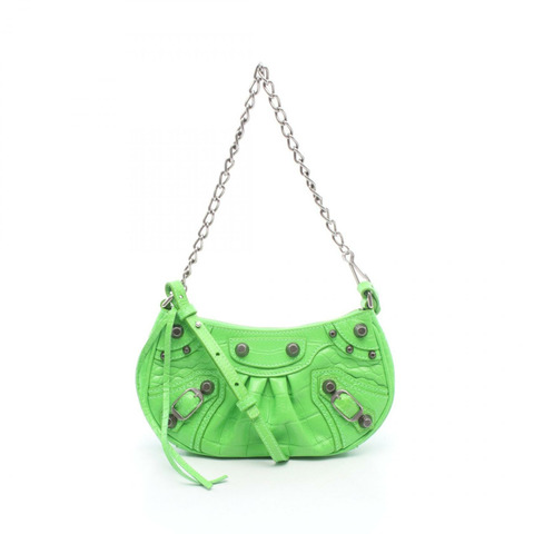 巴黎世家 (BALENCIAGA) LE CAGOLE MINI BB 鏈條斜背包 695814.3817.Q.000959 二手