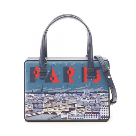 LOEWE POSTAL SMALL City Paris 斜背包單肩包 309 31 W85 皮革 二手