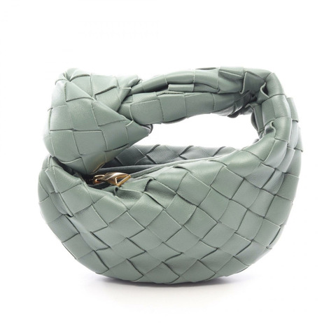 BOTTEGA VENETA Candy Jodie 手提包 730828VCPP03198 皮革 綠色 全新 女士