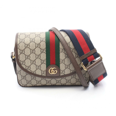 GUCCI Ophidia 小號 GG Supreme 肩挎包 722117 帆布皮革