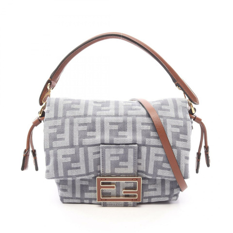 FENDI Mamma 水桶包肩斜背包 8BS105AV5WF1SXQ 帆布皮革