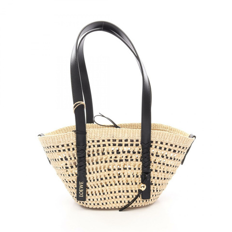 LOEWE Paula's Ibiza Braide Basket 小號手提單肩包 ASCPIBSX022165 拉菲草