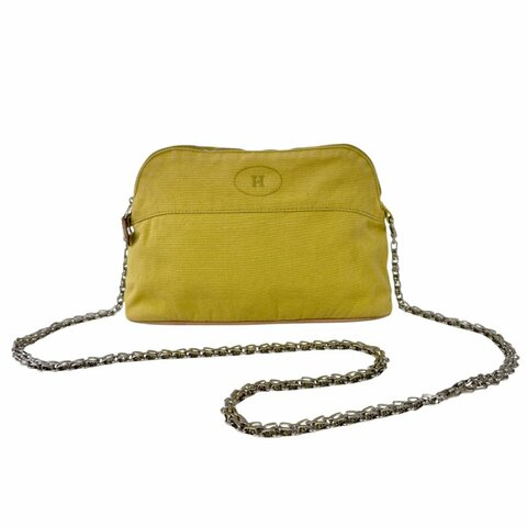 HERMES *自加鏈＞送無品牌長鏈* 中古 Bolide 斜揹袋