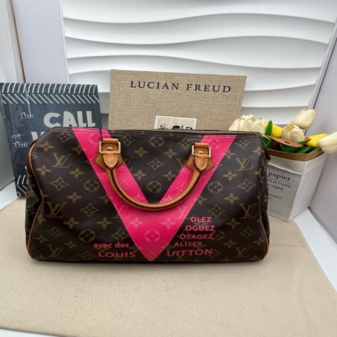 路易威登 lv speedy30塗鴉款