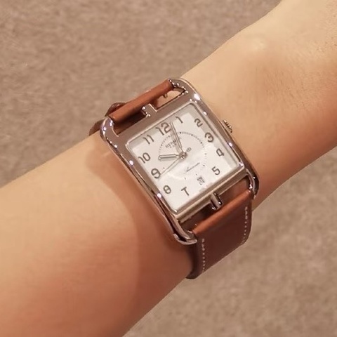 Hermes 愛馬仕 Cape Cod腕表 表徑29mm 石英機芯  25年