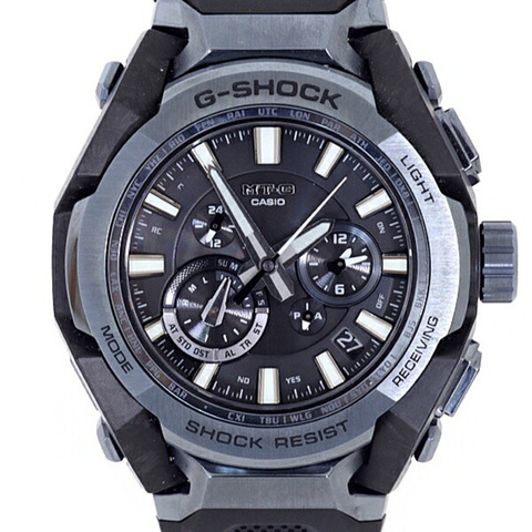 卡西歐 G-Shock MTG-B4000B-1A2JF 太陽能電波男士手錶，黑色錶盤
