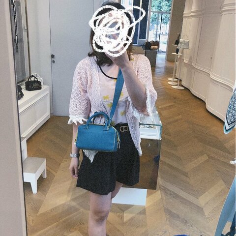 DELVAUX Cool Box手提肩背斜背包 21*13*10 98新配件塵袋