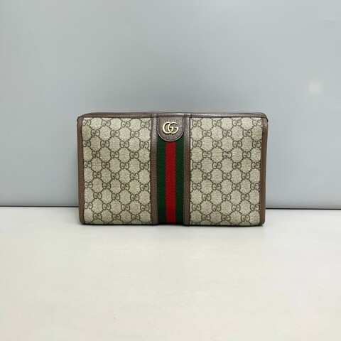 Gucci Ophidia老花洗漱包手拿包