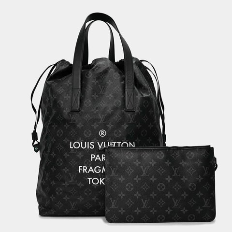 Louis Vuitton x Fragment 藤原浩 Large Tote Bag 17年編碼