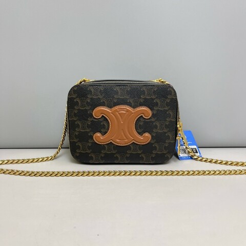 Celine 凱旋門老花box盒子相機包